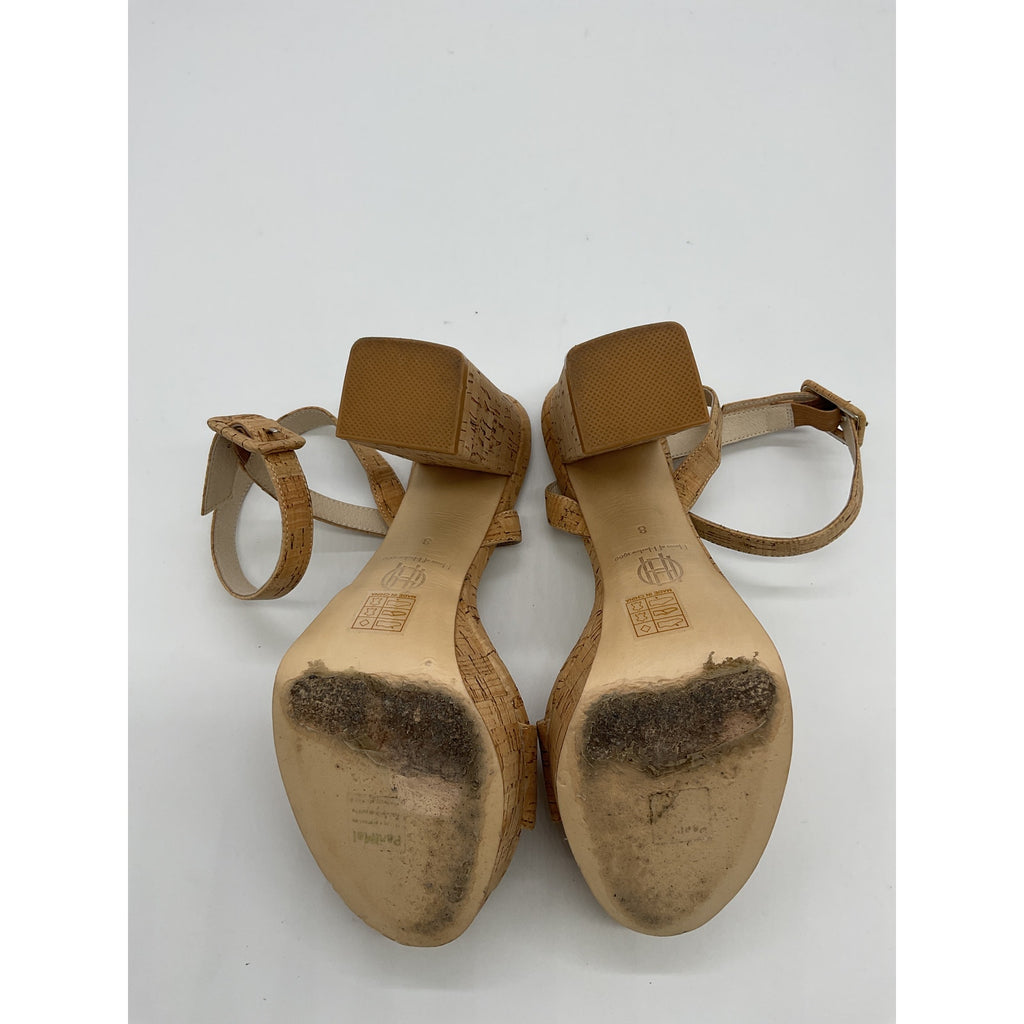 House Of Harlow 1960 x Revolve 'Mika' Tan Platform Heel Size 8
