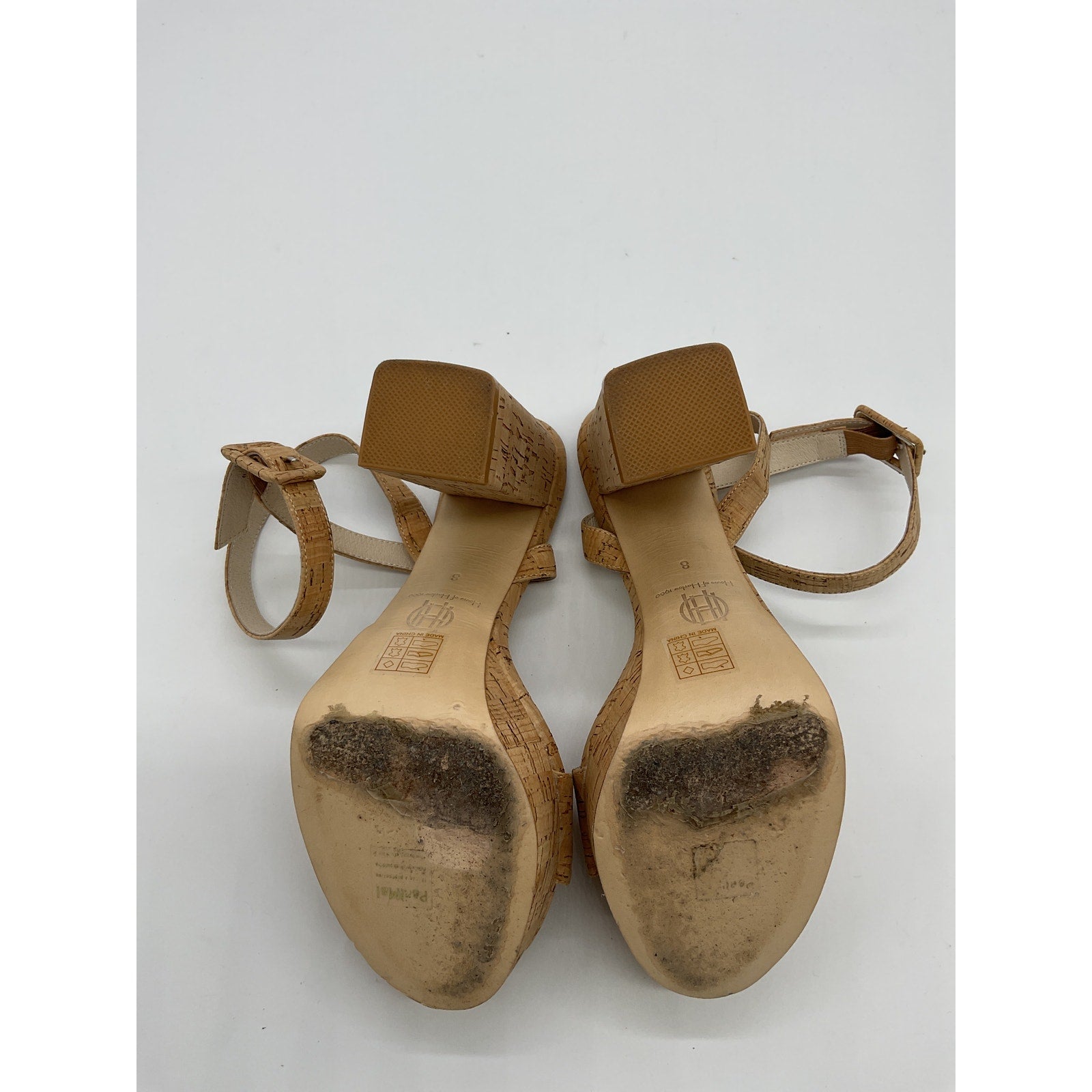 House Of Harlow 1960 x Revolve 'Mika' Tan Platform Heel Size 8