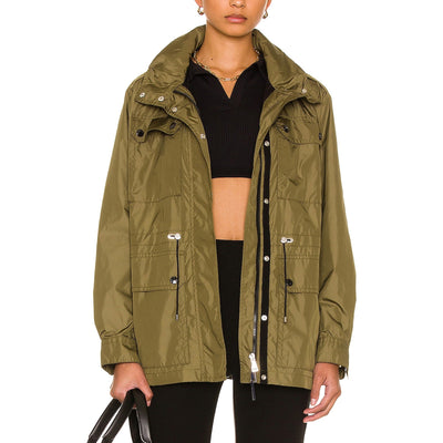 Moncler Lightweight Green Agde Field Jacket Size 0 / XS