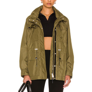 Moncler Lightweight Green Agde Field Jacket Size 0 / XS