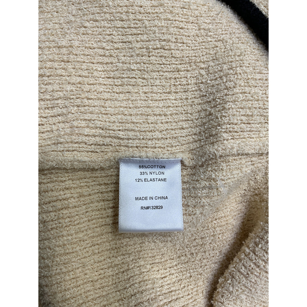 L'Academie 'By Marianna' Beige Cotton Havilah Midi Dress Size M