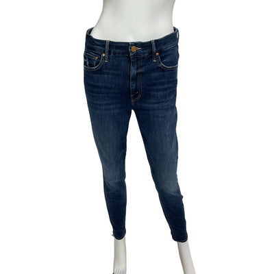 Mother High Rise Teaming Up Looker Skinny Denim Jeans Size 29