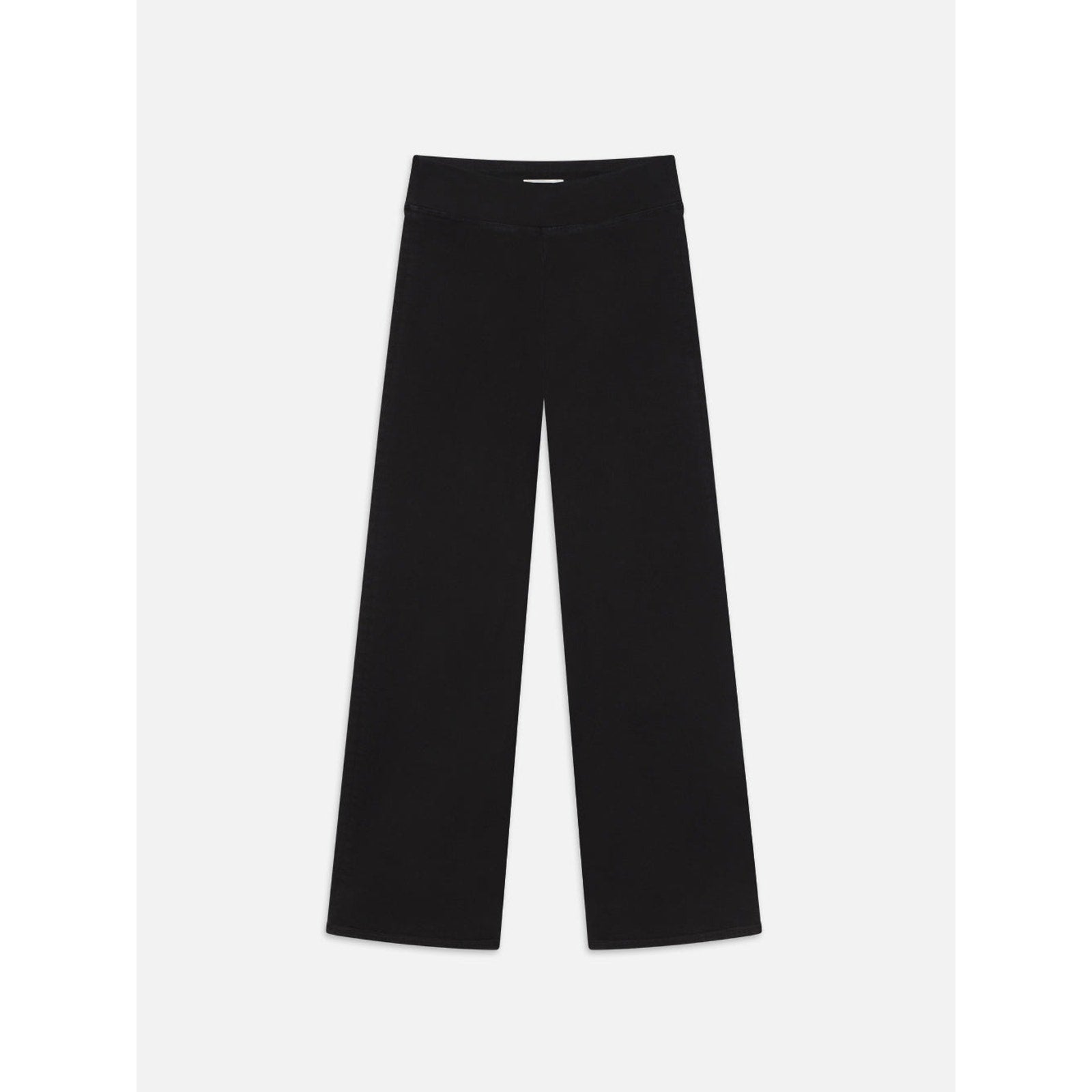 Frame The Jetset Slim 'Palazzo' Black Cotton Pant Size 1
