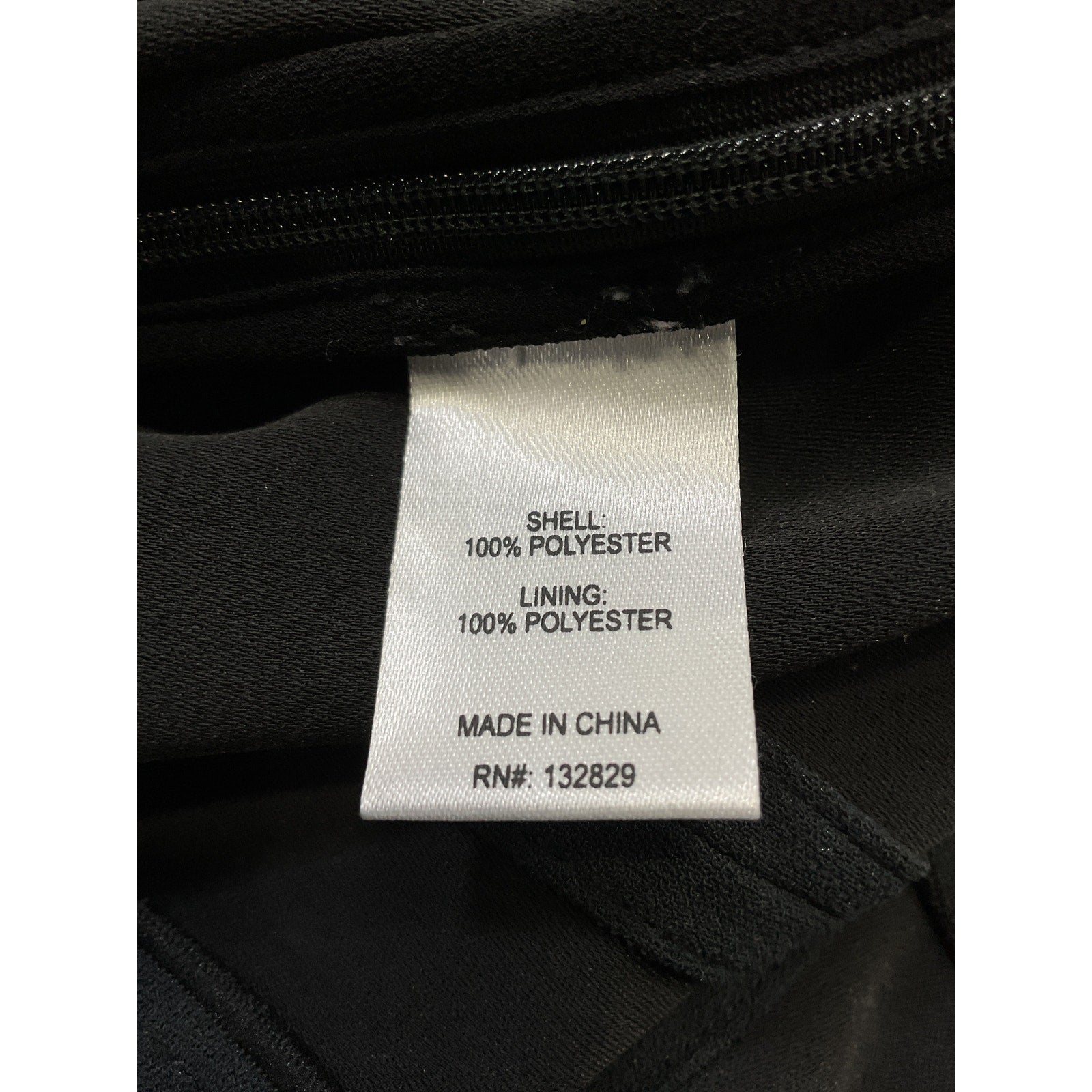 L'Academie 'Marianna Maisie' Black Crepe Top Size XS