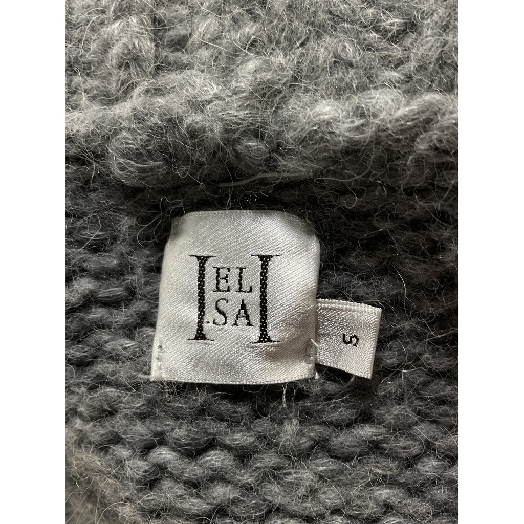 Helsa 'Janin' Silver Turtleneck Sweater Size S