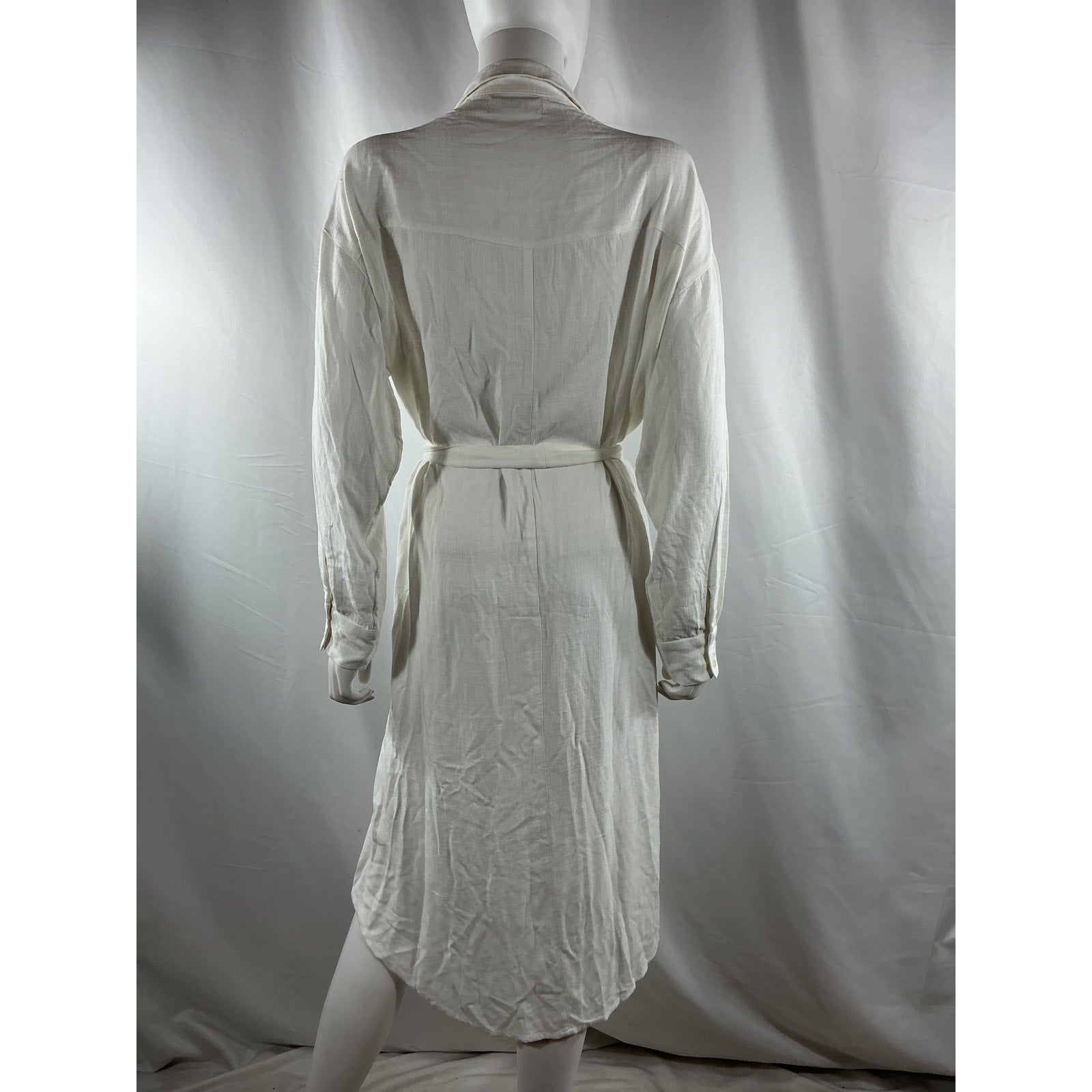 Lspace 'Barcelona' White Viscose Dress Size M / L