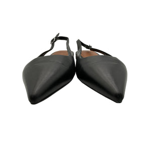Vagabond Shoemakers Sleek Black Hermine Slingback Flats Size 37 EU / US 7