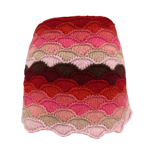 Alanui Knit Pink Under The Northern Sky Skirt Size M