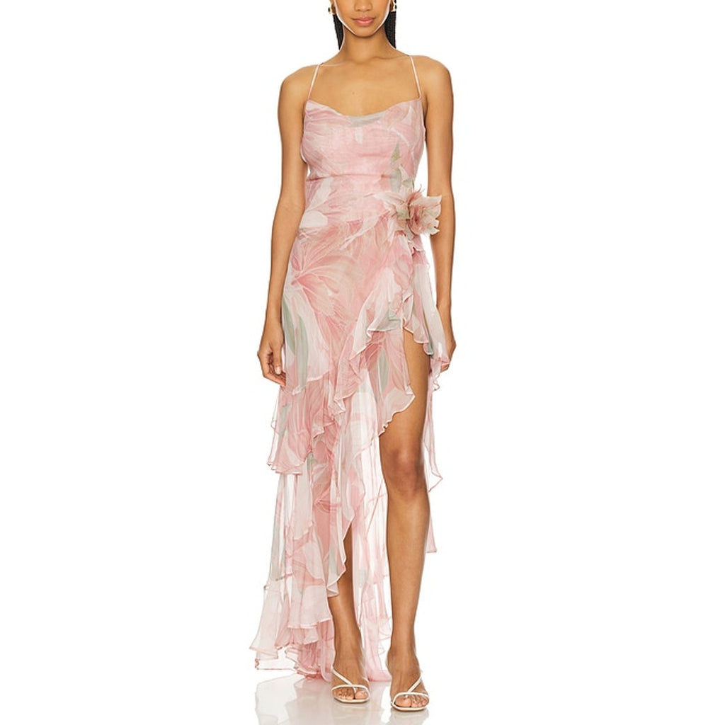Retrofete 'Samara' Pink Silk Dress Size S
